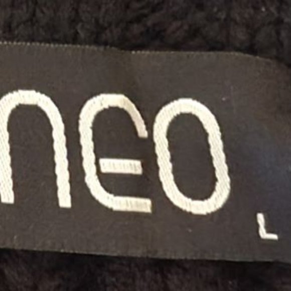 NEO Unisex Cardigan Black Sweater - Picture 4 of 5